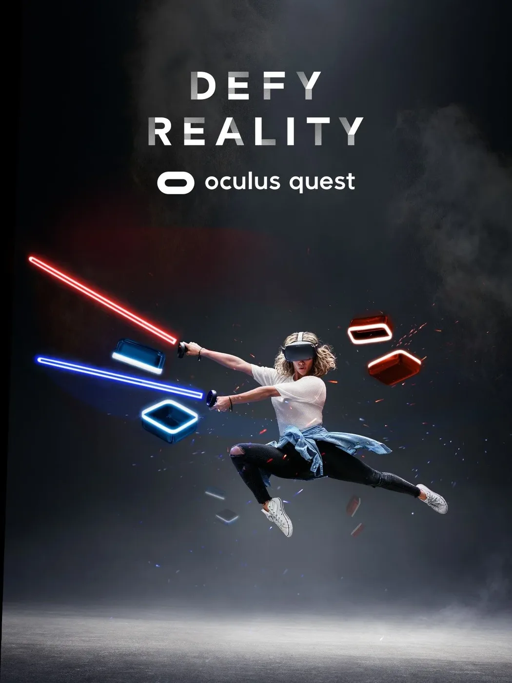 Oculus Quest Defy Reality campaign